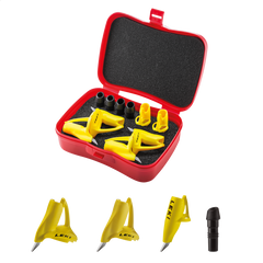 Leki Fin Vario Tip & Basket Set