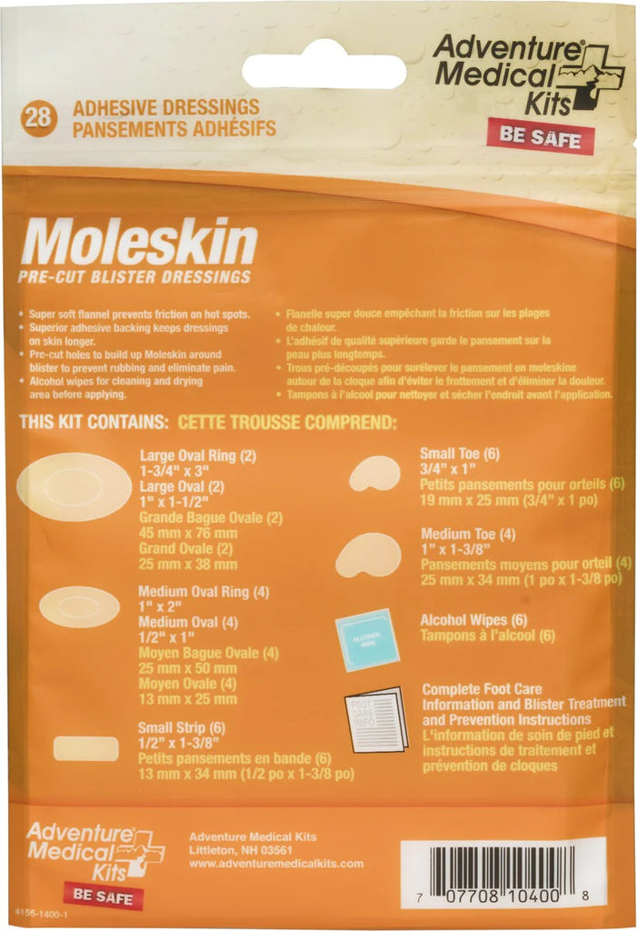 Adventure Medical Kits Moleskin Blister Dressing