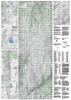 Topograph Snowy Mountains Outdoor Recreation Map