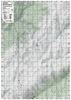 Topograph Snowy Mountains Outdoor Recreation Map