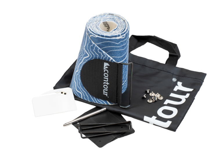 Contour Hybrid Mix Splitboard Climbing Skin 135Mm (180Cm Contour Hybrid Mix Splitboard Climbing Skin 135Mm (180Cm