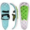 Crescent Moon EVA Foam Snowshoes - Seafoam Blue