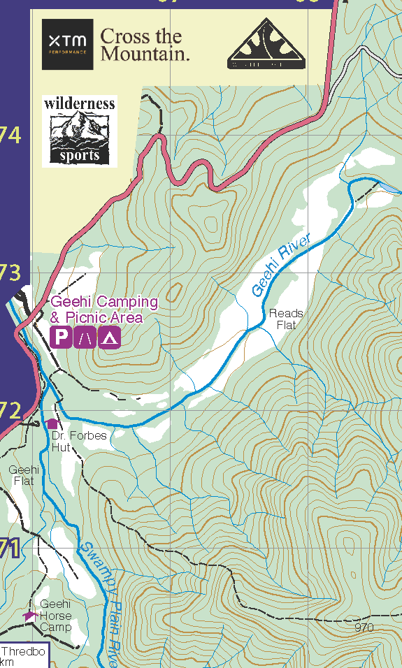 Sutmap Mount Kosciuszko (Fifth Edition)