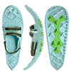 Crescent Moon Luna EVA Foam Hiking & Running Snowshoes - Seafoam Blue