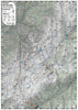 Topograph Snowy Mountains Outdoor Recreation Map