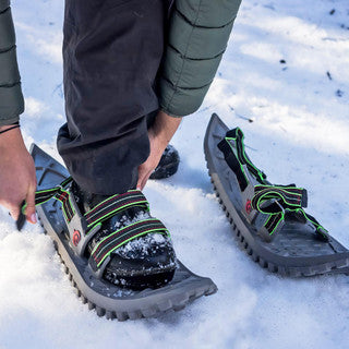 Crescent Moon Luna EVA Foam Hiking & Running Snowshoes - Seafoam Blue