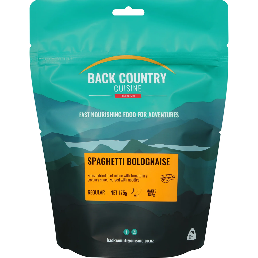 Backcountry Cuisine Spaghetti Bolognaise (Regular)