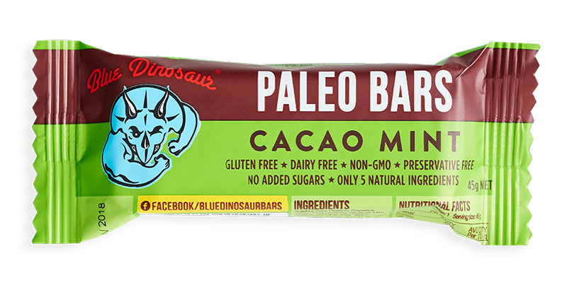 Blue Dinosaur Paleo Bar