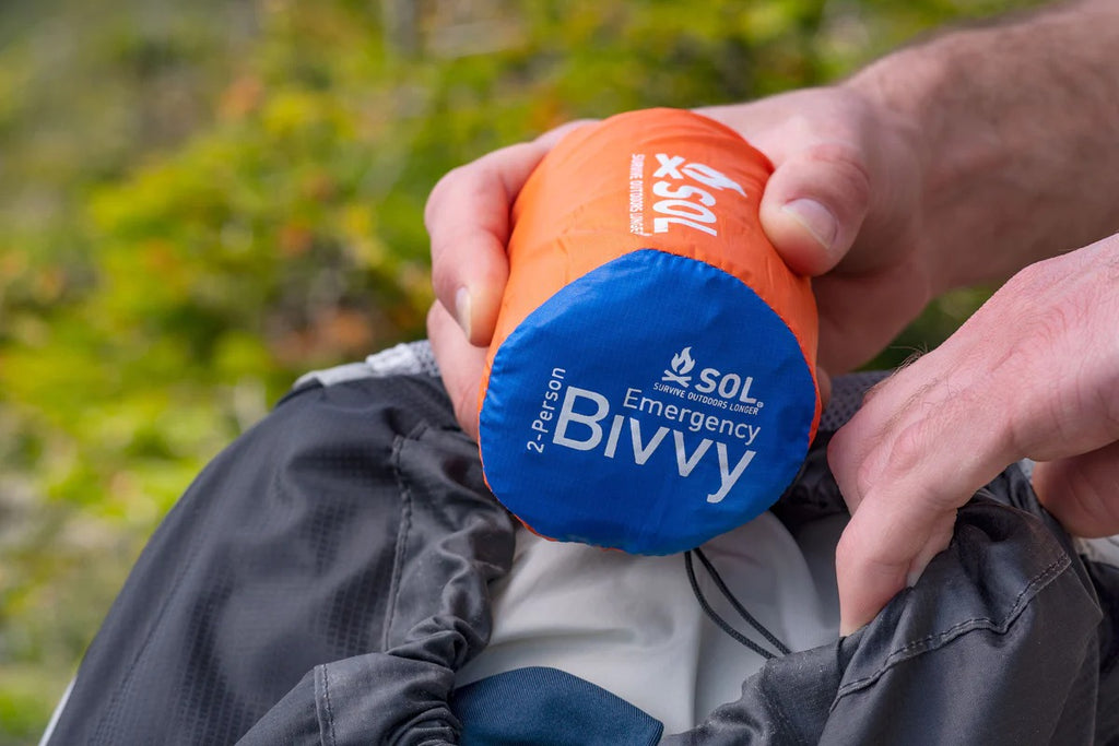 Sol Rescue Kit SOL Emergency Bivvy XL with Rescue Whistle | Wilderness Sports AU
