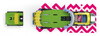 Rottefella NTN Freeride Rasta (Colour) Long Binding