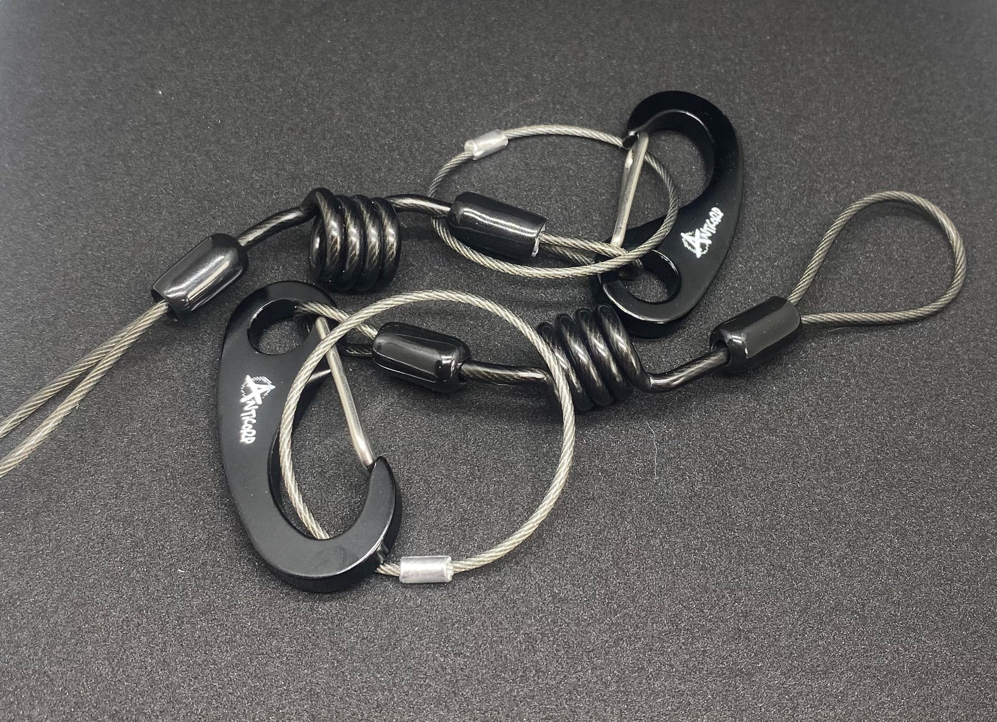 Anticorp Telemark Ski Leash (Black) Wilderness Sports AU