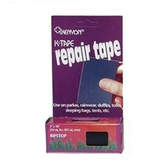 Kenyon Repair K Tape - Ripstop Black