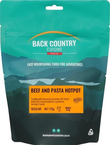 Backcountry Cuisine Beef & Pasta Hotpot (Small)