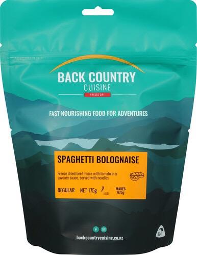 Backcountry Cuisine Spaghetti Bolognaise (Small)