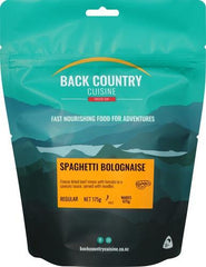 Backcountry Cuisine Spaghetti Bolognaise (Regular)